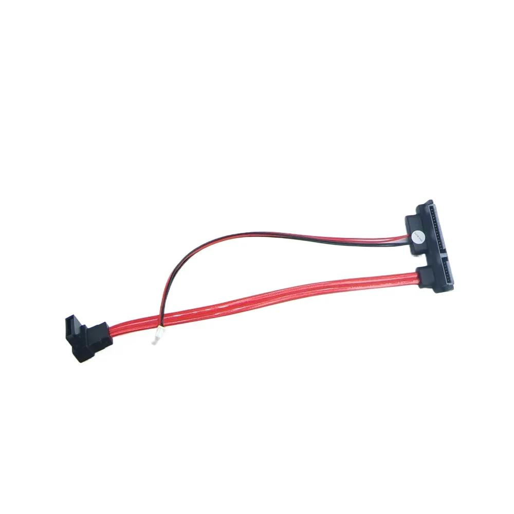 Für Intel NUC-Modifikationskabel SSD 22Pin SATA 90 Grad zu SATA 7-Pin-Winkel und 5-Pin 1,25 mm Pitch Combo-Festplatten-Stromkabel Image