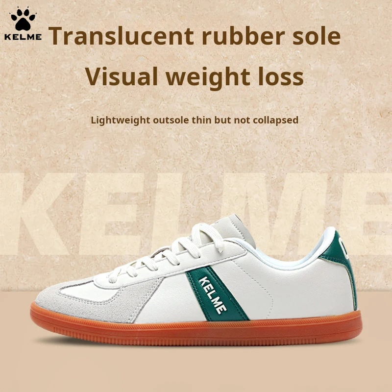 Kelme Trainingsschuhe Herrenschuhe Retro T-Head Boardschuhe Damen Low Cut Sport- und Freizeitschuhe mit dünnen Sohlen Image