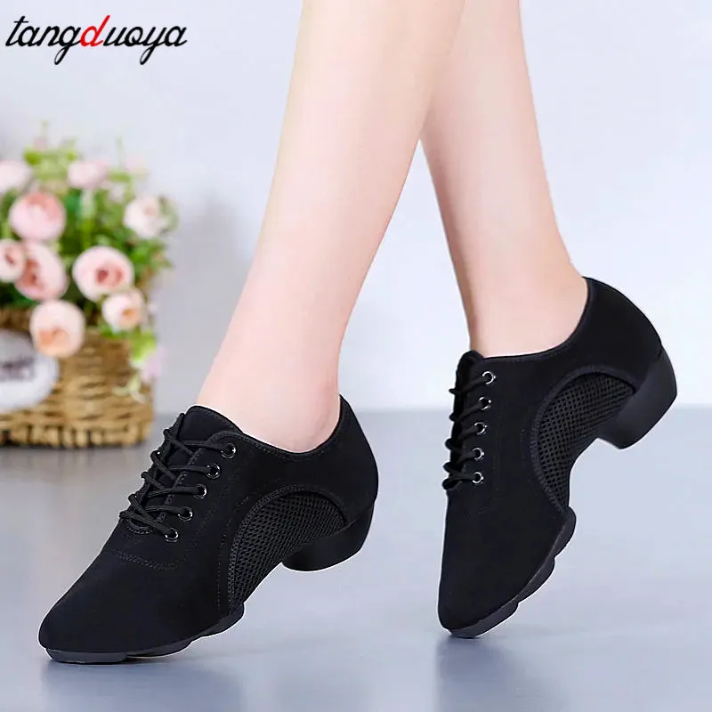 Männer Latin Dance Schuhe Frauen Professionelle Praxis Lehrer Tanz Schuhe Ballroom Dance Sneakers Jazz Dance Schuhe für Frauen Kinder