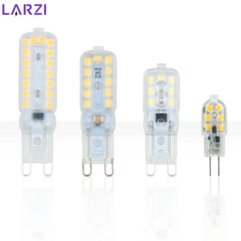 LED-Glühbirne G4 G9 3W 5W 7W LED-Lampen AC 110V 220V DC12V Strahler Kronleuchter SMD 2835 Beleuchtung Ersatz für Halogenlampen