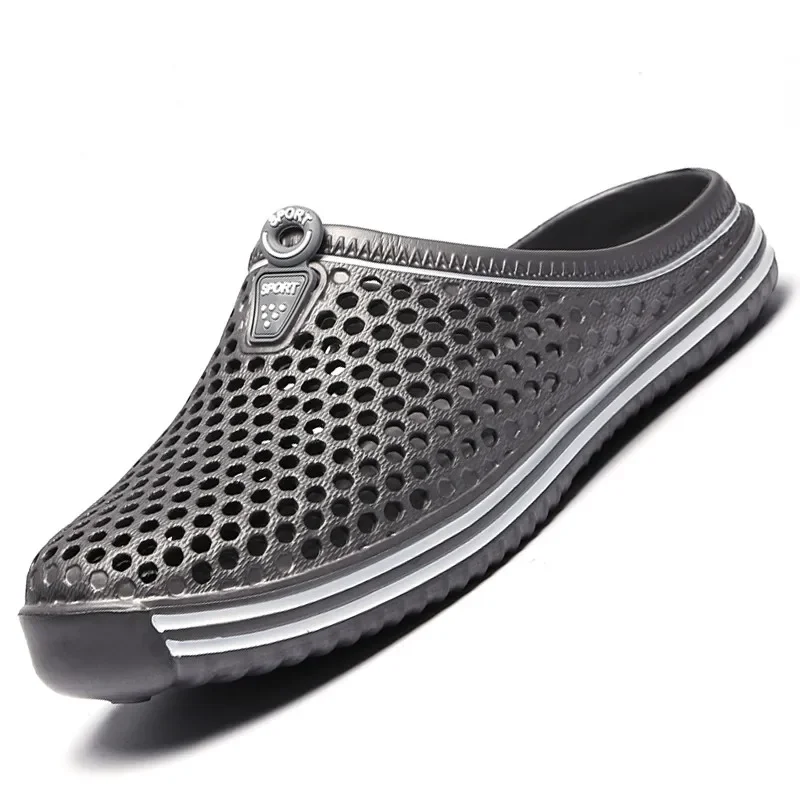 Bequeme Männer Pool Sandalen Sommer Outdoor Strand Schuhe Männer Slip auf Garten Clogs Casual Wasser Dusche Hausschuhe Unisex Zapatos