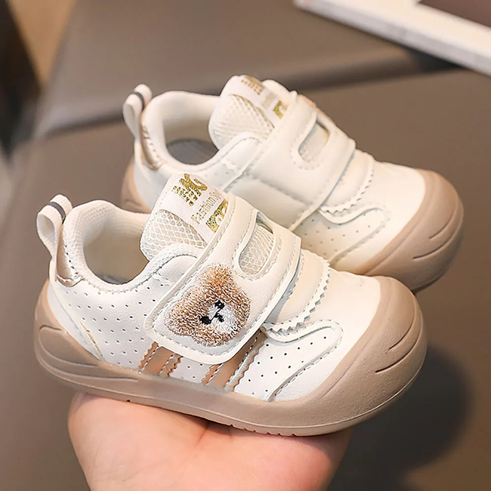 2025, modische Kleinkindschuhe für Babys, PU-Leder, Turnschuhe für Kleinkinder, weiche Sohlen, Ergonomie, Sportschuhe für Neugeborene, erste Schritt