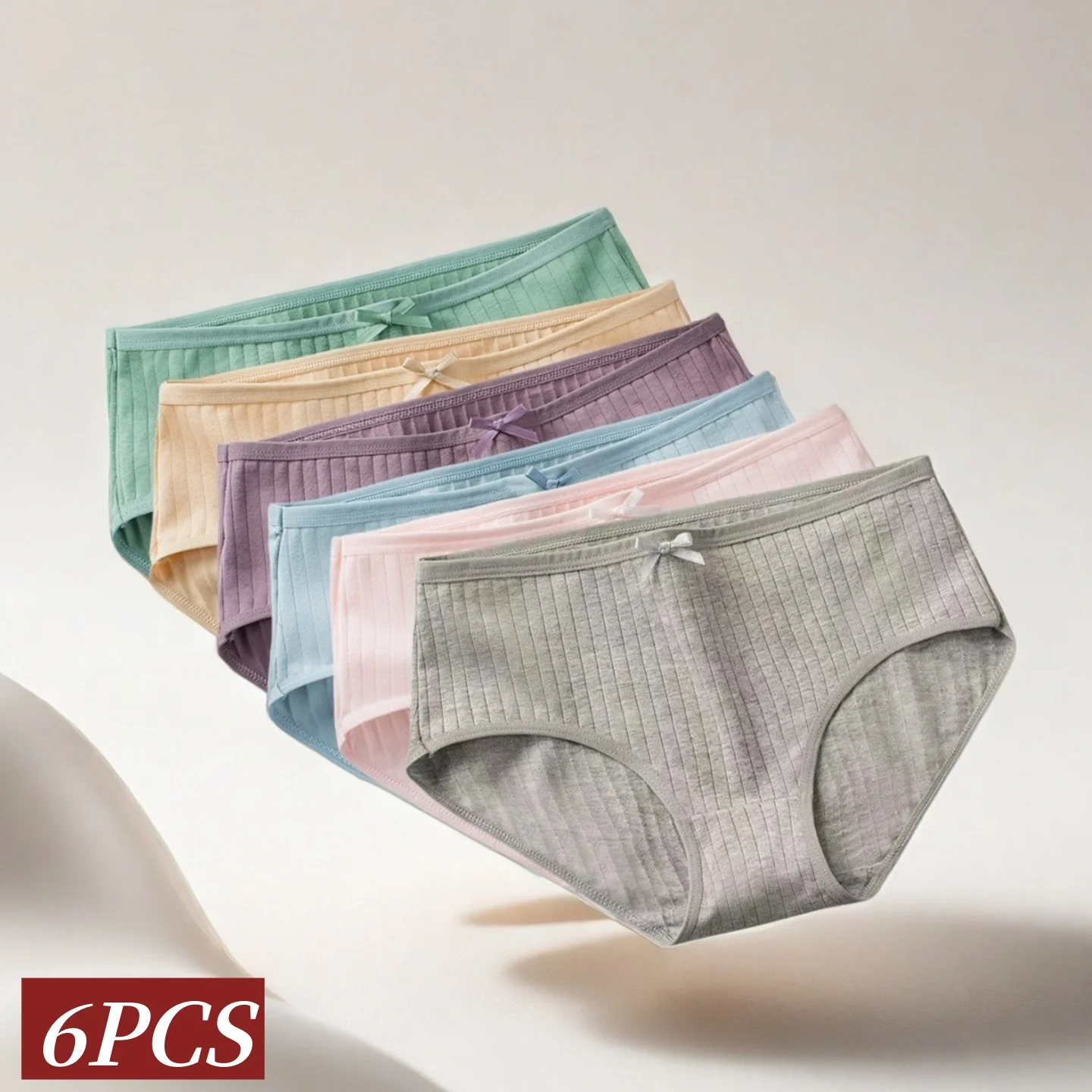 6 Teile/satz frauen Baumwolle Höschen Sexy Weiche Unterhose Atmungsaktive Briefs Sexy Dessous Stretch Unterwäsche Weibliche Unterhose M-XL