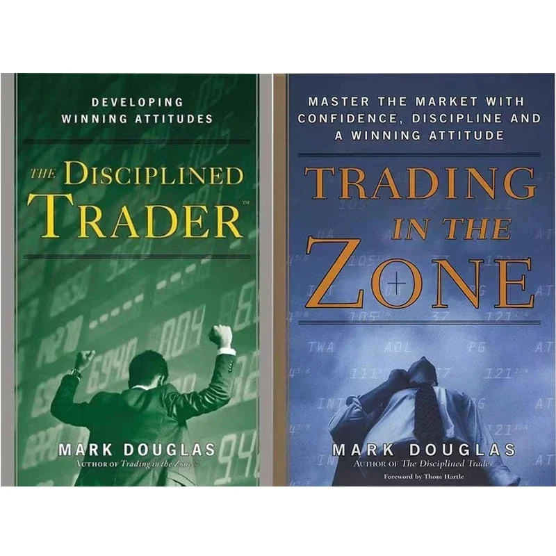 Mark Douglas Trading in The Zone and The Disciplined Trader Buch, Taschenbuch auf Englisch, Bücher auf Englisch Image