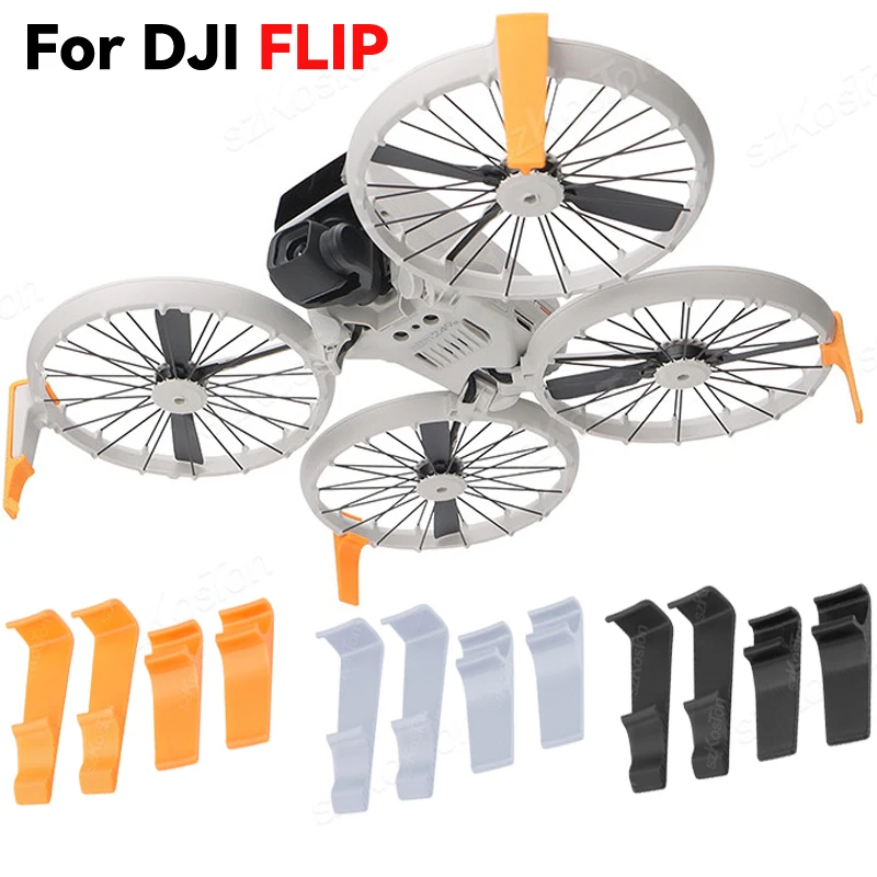 Fahrwerk Für DJI Flip Hinten Halterung Höhe Zunehmende Stativ Beine Gimbal Schutz Feste Halterung Unterstützung Bein Für DJI flip Image