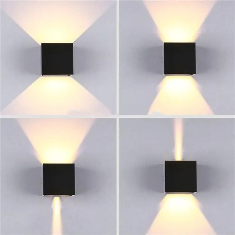 6W 12W LED Wandleuchte Im Freien Wasserdichte IP65 Veranda Garten Wandleuchte Wandleuchte Balkon Terrasse Dekoration Beleuchtung Lampe