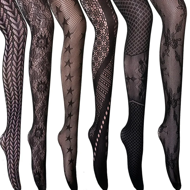 DOIAESKV Frauen Bodystocking Sexy Dessous Strumpfhosen Erotische Dessous Body Strümpfe Von Große Größe Strumpfhosen Plus Größe Frauen Strumpfhosen