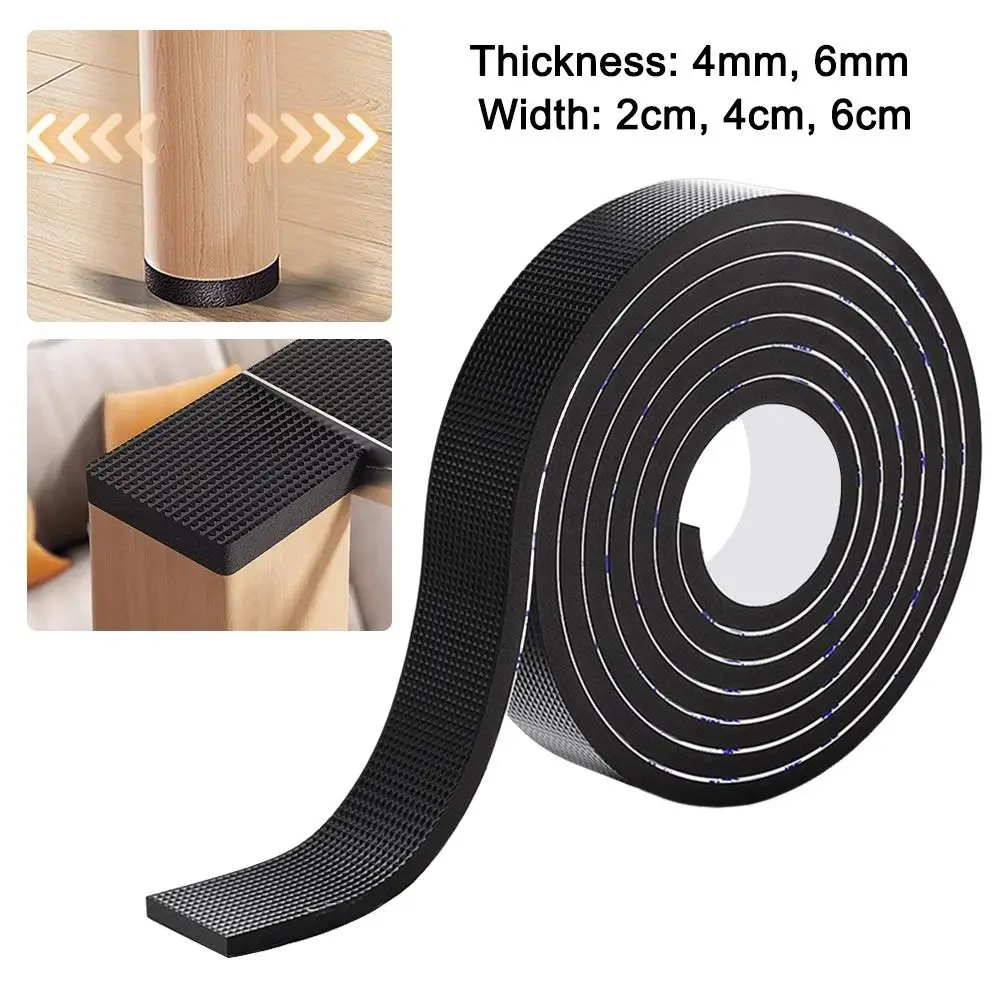 1 rolle Selbstklebende Möbel Bein Pad Anti Slip Tisch Füße Matten Boden Schutz Anti-kollision Tische Stühle stoßstange Dämpfer