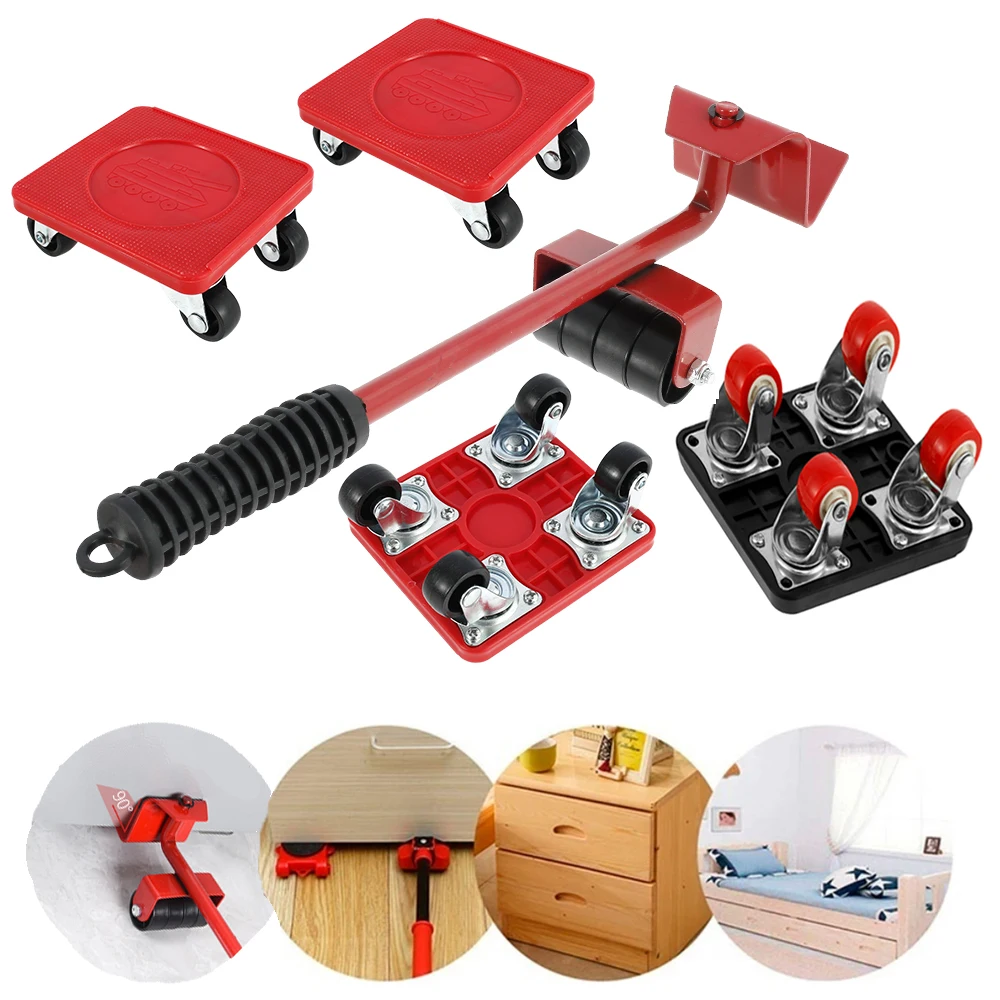 Heavy Duty Möbel Heber Möbel Moving Transport Roller Set Heavy Duty Heber Hand Transport Werkzeug Sofa Mover Roller Räder
