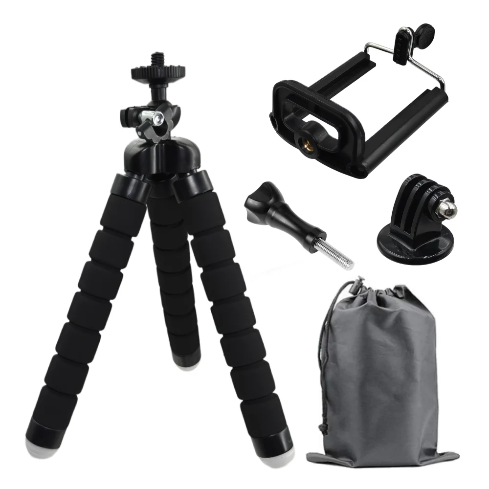 Flexibles Oktopus-Stativ Mini-Tischstativ für Gopro Hero 13 12 11 10 9 8 7 Dji Action 6 5Pro Kamera-Zubehör Image