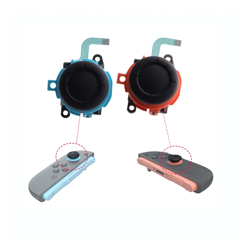 Für Switch 2 Joy-Con Links/Rechts 3D Ersatz-Joysticks Thumbstick für Switch 2 Controller JoyCon Rocker Reparaturteile Image