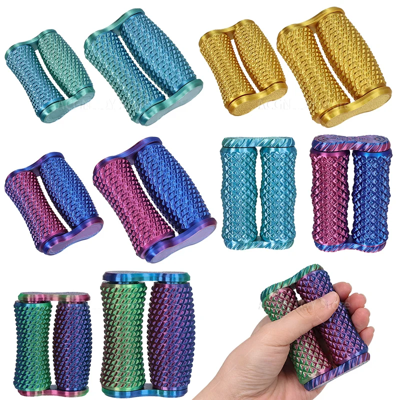 3D-gedruckte Palm-Massageroller-Muskeln entspannen Stressabbau-Spielzeug Image
