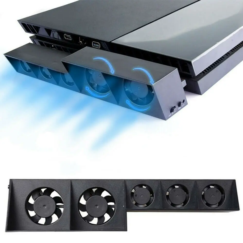 Lüfter Kühler für Sony PS4 Pro Slim Spiele konsole Playstation Play Station ps 4 Zubehör Ständer Unterstützung Basis halter Konsole