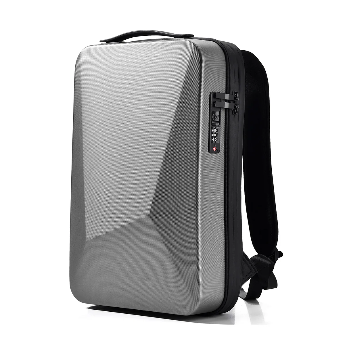 Anti-Diebstahl-Rucksack für Herren, große Kapazität, E-Sport-Laptoptasche, multifunktionaler, lässiger Reise-Hartschalenkoffer, wasserdichter USB-Rucksack