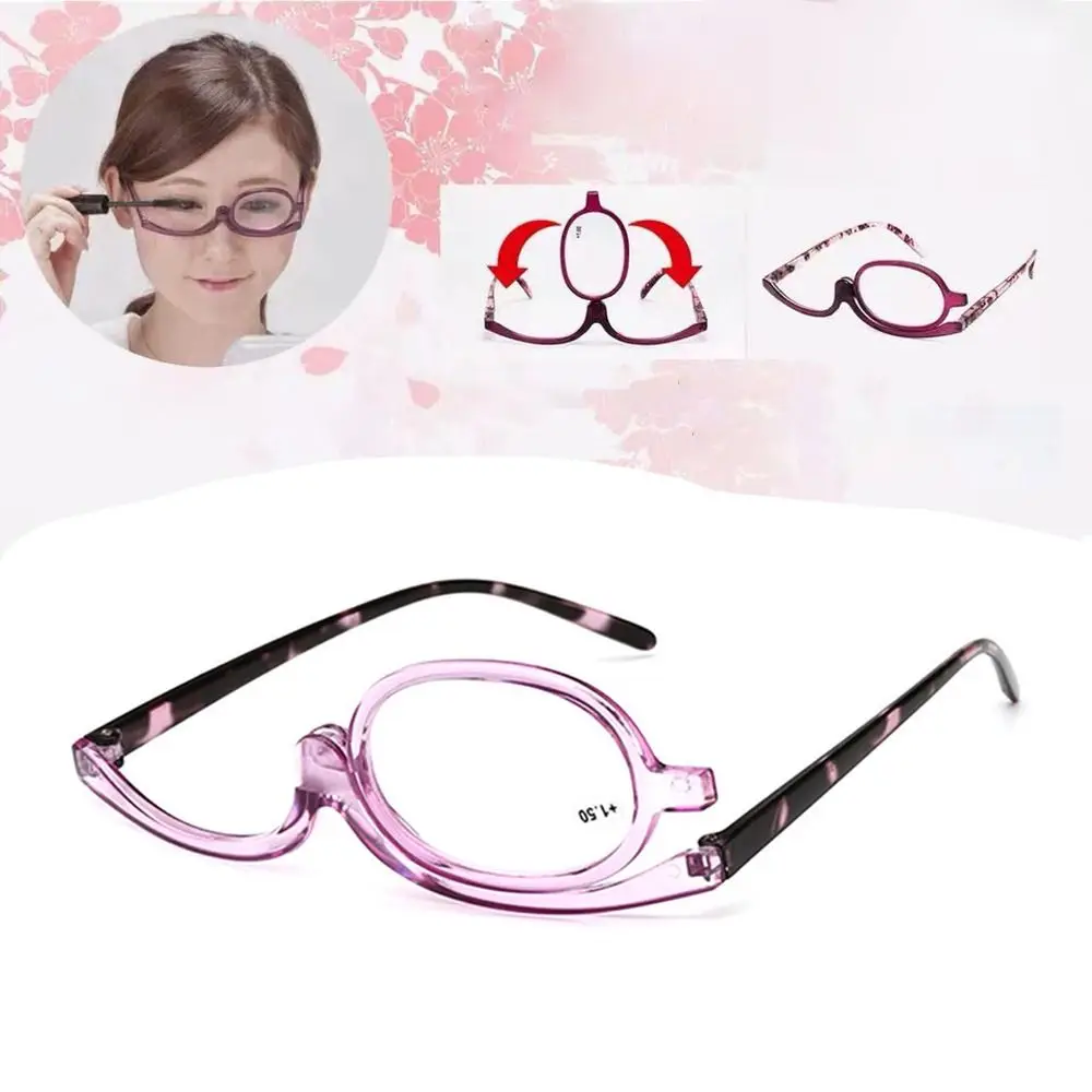 1.0 ~ 4,0 Dioptrien rotierende Make-up Lesebrille bunte Rahmen Brillen Falt brillen Vision Care Lupen Image
