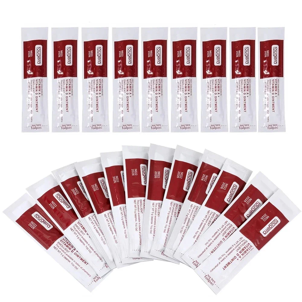 20/50/100/200 stücke Fougera Vitamin Salbe A & D Tattoo Reparatur Creme Sanfte Post-Tattoo Heilung liefert Tattoo Hautpflege Must-Have Image