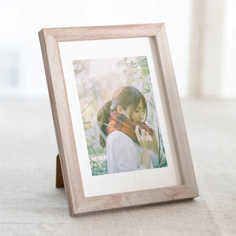 Benutzerdefinierte Foto Holz Bilderrahmen für Wände 10X15 15X20 20X25 A4 Vintage Fotorahmen Ständer für Bilder Gedenkgeschenk Image