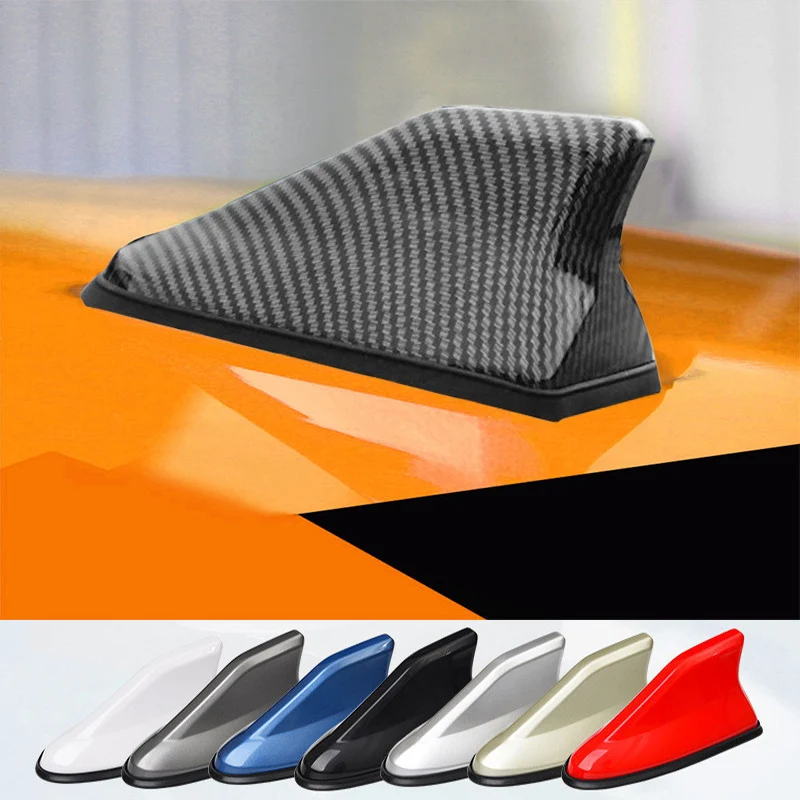 Auto Radio Shark Fin Auto Shark Antenne Radio FM Signal Design Für Alle Autos Antennen Auto Außen Styling Ersatzteile Image