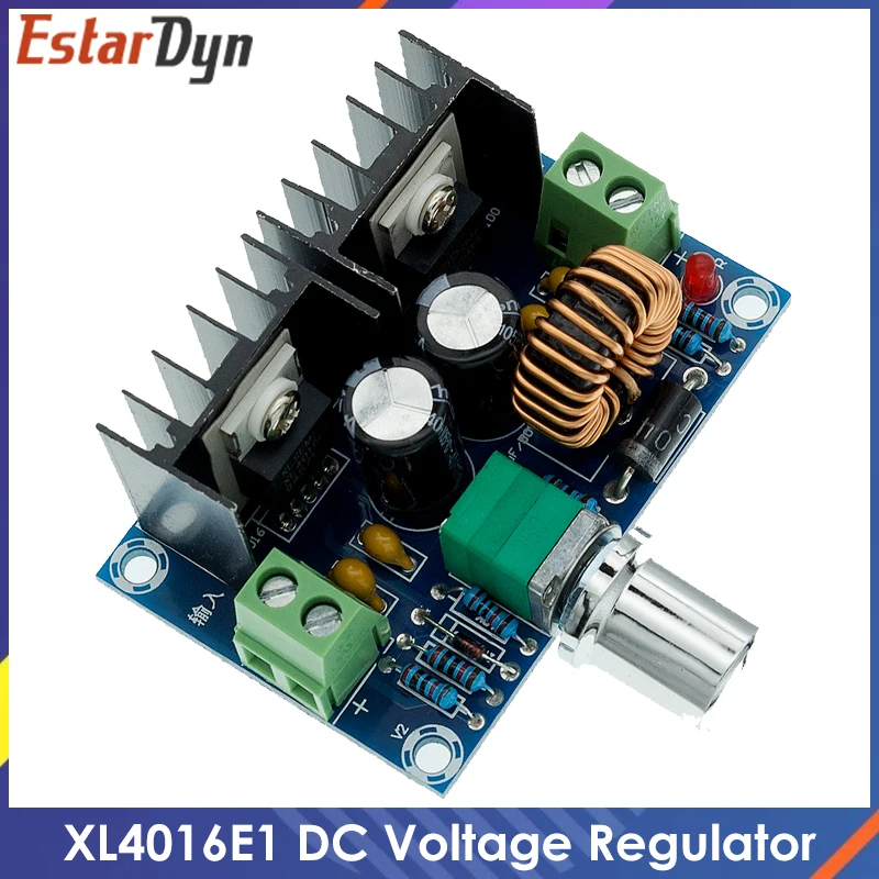 XH-M401 DC-DC Step Down Buck Converter Netzteilmodul XL4016E1 PWM Einstellbar 4-40V bis 1,25-36V Step Down Board 8A 200W Image