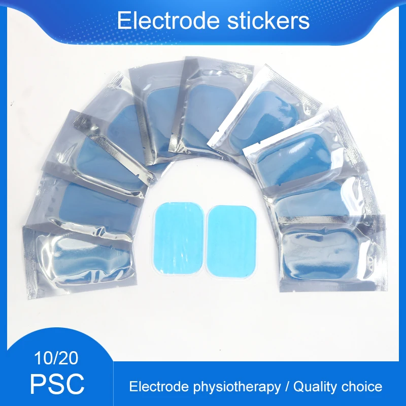 4*6cm EMS ABS Fitness Gel Pads Muscle Stimulator Exerciser Ersatz Gel Patch Fitness Zubehör Training Massager Entspannen