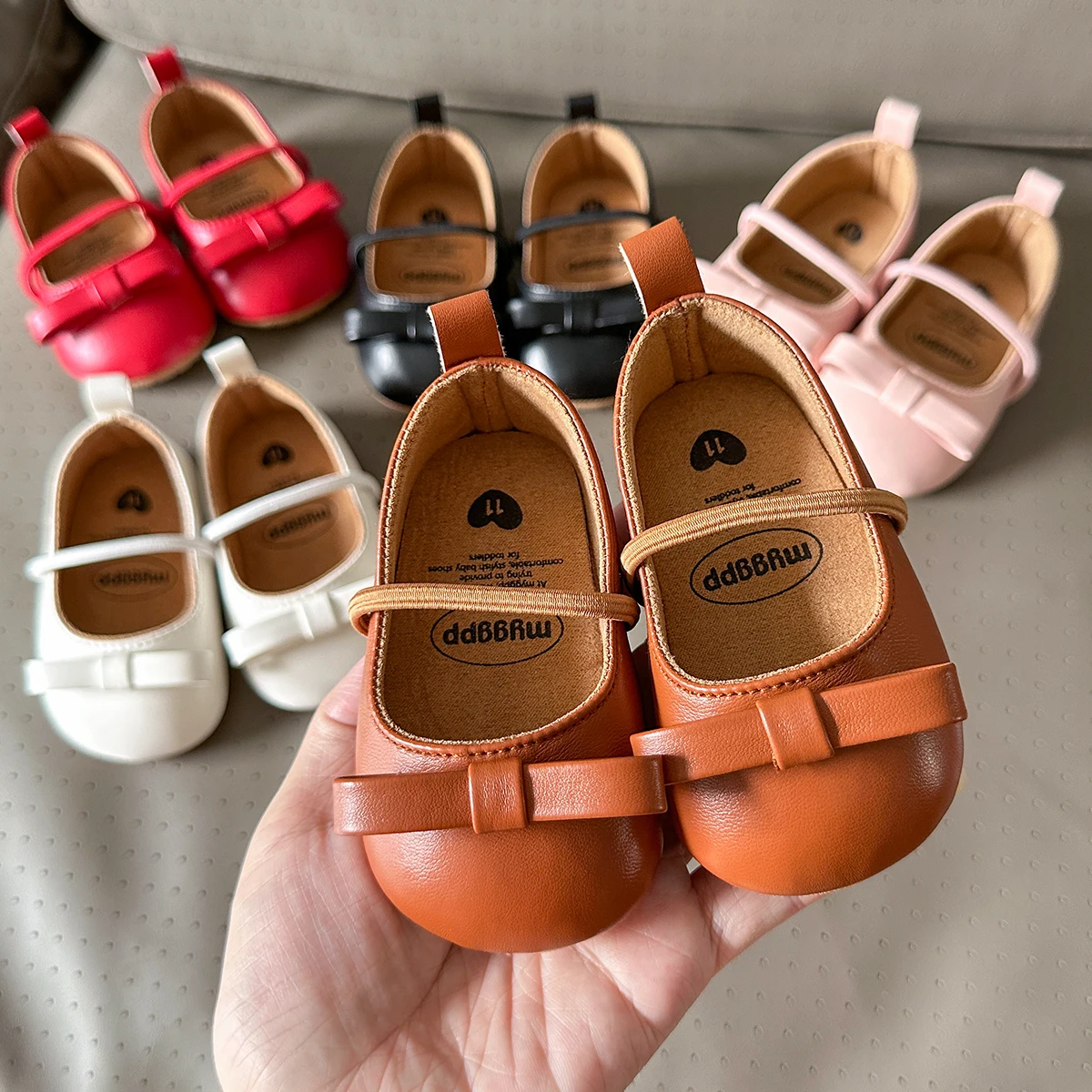 Neue Baby Schuhe Leder Baby Junge Mädchen Schuhe Gummi Sohle Anti-slip Mehrfarbige Kleinkind Erste Wanderer Neugeborenen Krippe Kleinkind schuhe