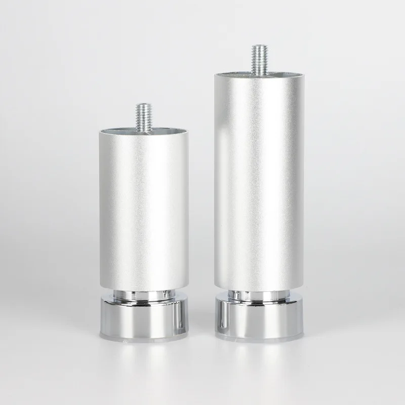 4 Stück M10 Schrauben-Möbelbeine, verstellbare Sofatischbeine aus Aluminiumlegierung, Ersatzteile für Möbel Image