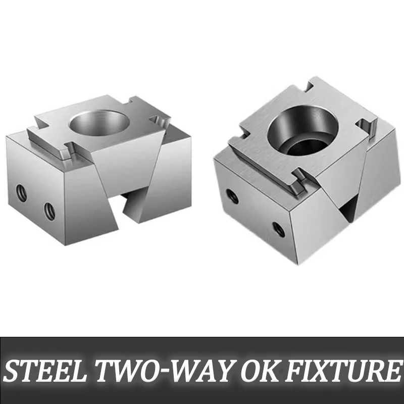 CNC M6 M8 M10 M12 M14 M16 Werkbank-Schraubstock OK-Schraubstock Keilspanner Präzisions-Modular-Einzelschraubstock für industrielle Bearbeitung Image