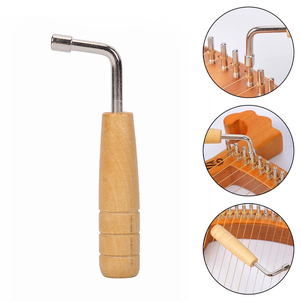 Guzheng Klavier Tuning Hammer L-form Vierkantschlüssel Tuner Spanner Spitze String Pin Reparatur Werkzeug Für Klavier Leier Harfe Tuning werkzeuge Image