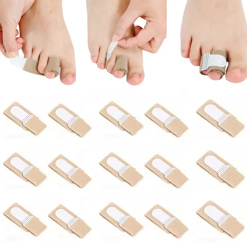 Zehen- und Fingerglätter, Hammerzehenband, Hallux Valgus, Korrektor, Bandage, Zehenspreizer, Schiene, Wraps, Fußpflegezubehör Image