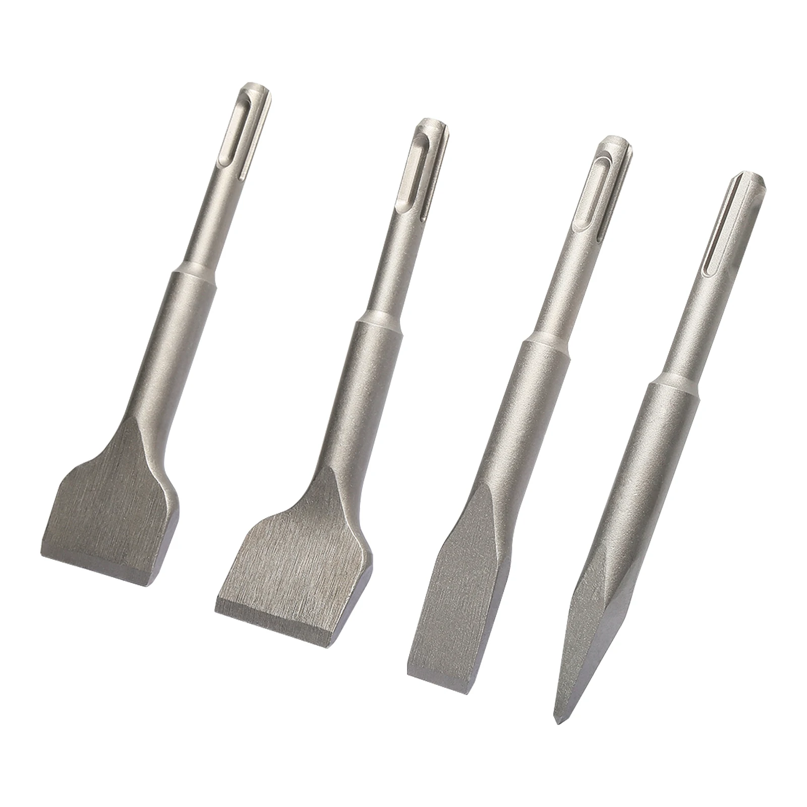 SDS PLUS Schaft Elektrische Hammer Mauerwerk Punkt Nut Flache Meißel Werkzeuge Wand Rock Bohrer Für Fliesen Zement Beton Ziegel Stein Image