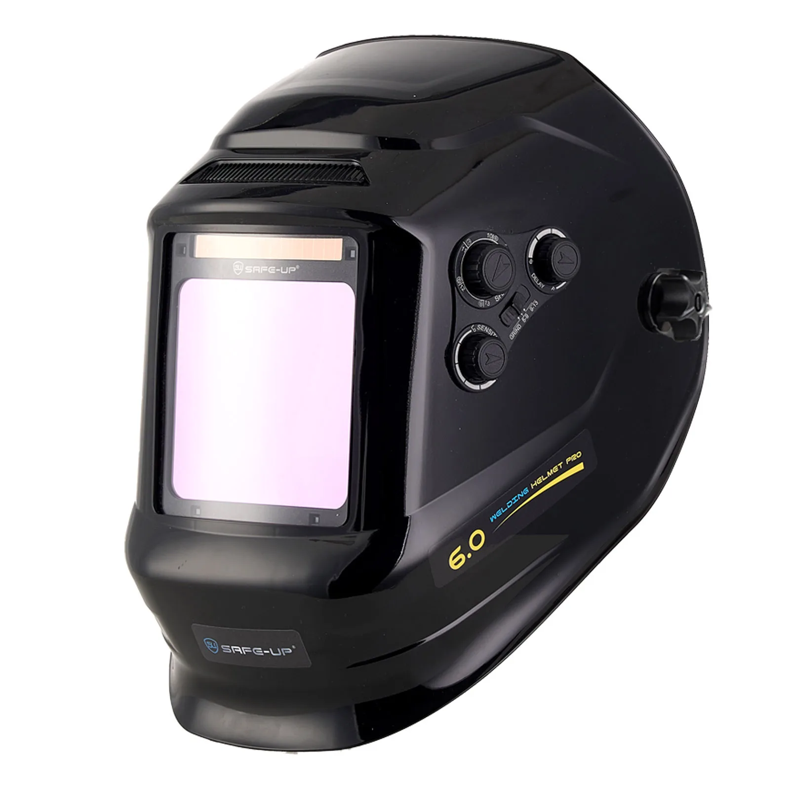 CE Professional Auto Darkening Schweißhelmhaube 1111, große Betrachtung, echter Farb-4-Bogen-Sensor für MIG MAG MMA WIG-Schweißgerät Image