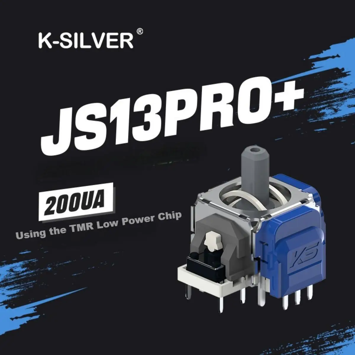 Für PS5 PS4 XBOX Serie Controller 3D Analog Thumbstick K-Silber JS13 PRO + TMR Joystick No-Drift Gamepad Ersatz Zubehör Image