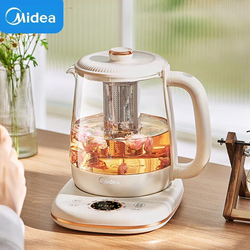 Midea Wasserkocher Haushalt Gesundheit Bewahren Topf 1,5 L Multifunktions Gesundheit Topf Einstellbare Feuerkraft Temperatur Tee Dessert Image