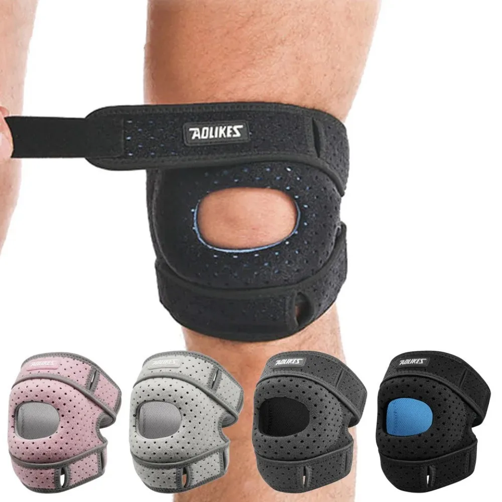Neue 1PCS Patella Knie Brace Kompression Hülse Unterstützung für Frauen Männer Knie Schmerzen Arthritis Schmerzen Sport Knie Schutz Pads Image