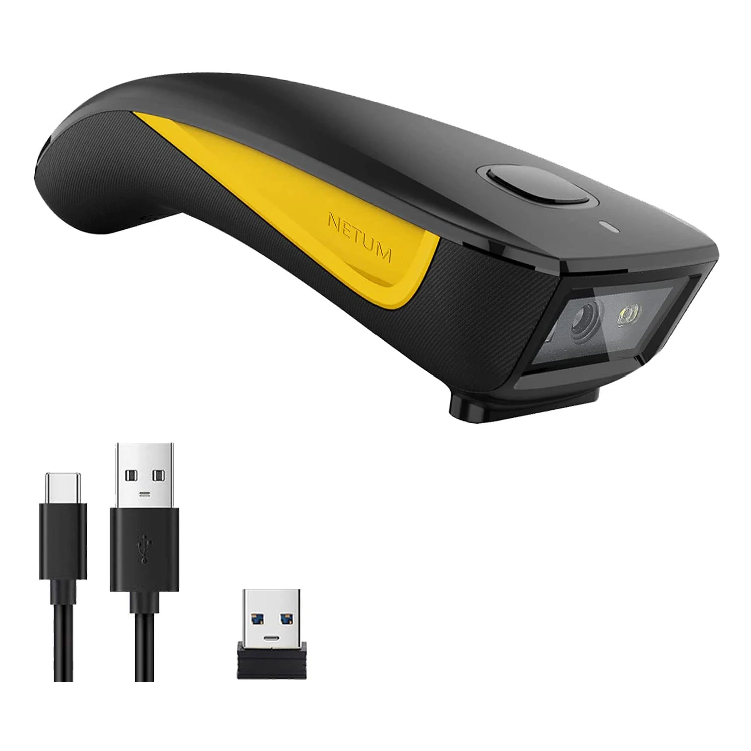 NETUM C750 Serie Bluetooth Wireless 2D Barcode Scanner Pocket 1D QR Barcode PDF417 für Tabakbekleidung Mobile Zahlungsindustrie Image