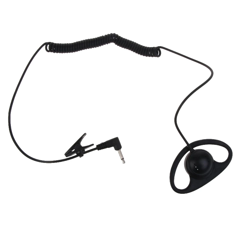 Leichtes Nur-Ohrhörer-3,5-mm-Empfangs-Headset für Walkie-Talkie Image