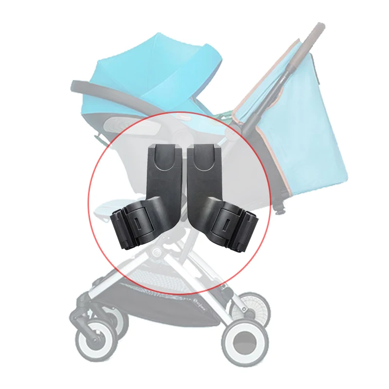 Kinderwagenadapter für Cybex Orfeo Kinderwagen und Aton, kompatibel mit Q/Z Maxi-Cosi Nuna Babyautositz-Konverter, Bebe Buggy Korb-Verbinder