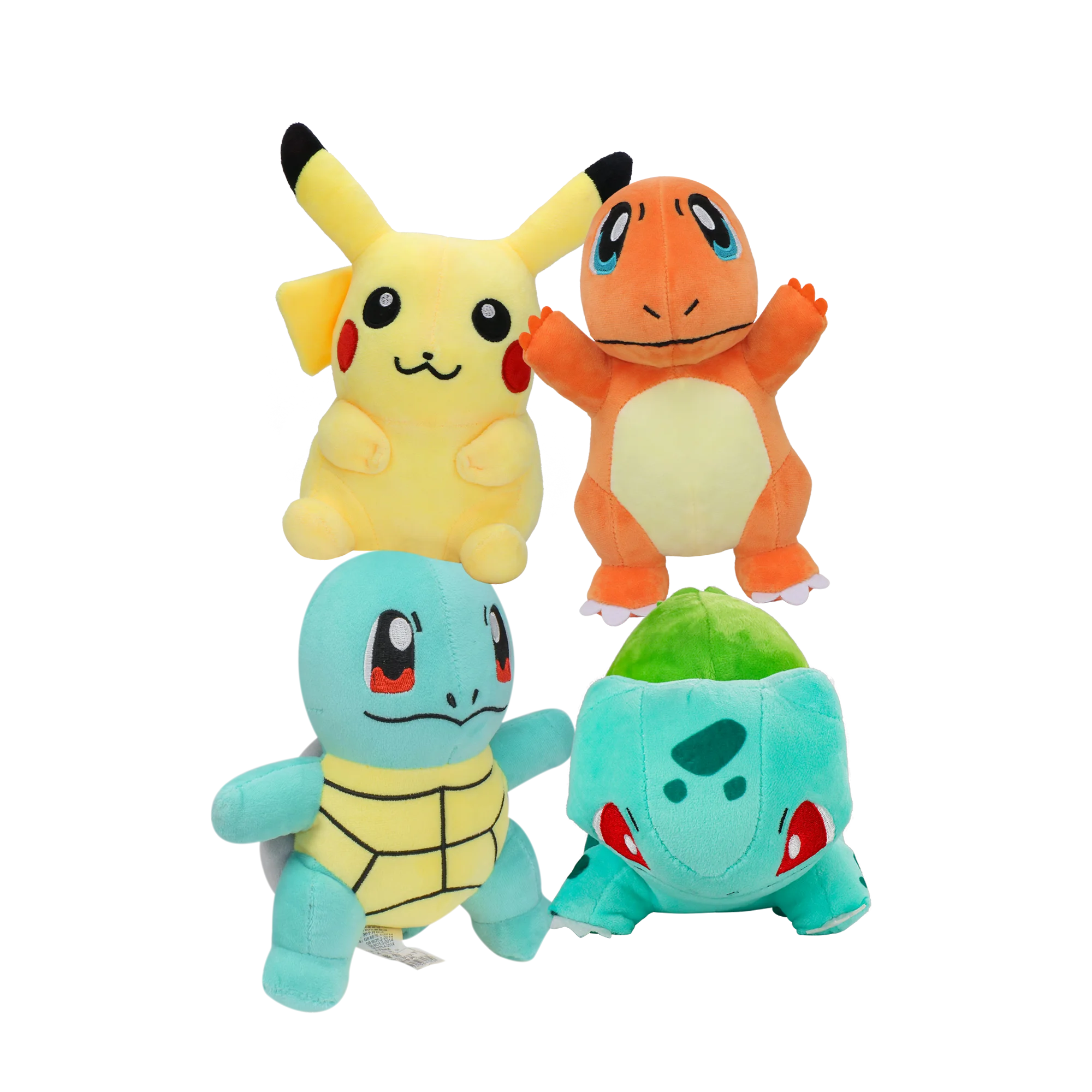 Charm ander Squirtle Bulbasaur Plüsch tier Anime Figur Modell Kinder Geburtstags geschenk Anime ausgestopftes Geschenk für Kinder Kinder Image