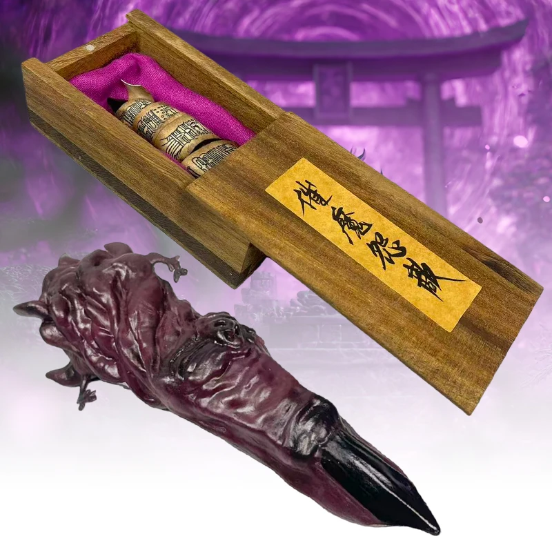 Ryomen Sukuna Finger Box Figur Anime Jujutsu Kaisen Verfluchte Finger Skulptur Wohnzimmer Dekor Hause Ornament Haus Zubehör Image