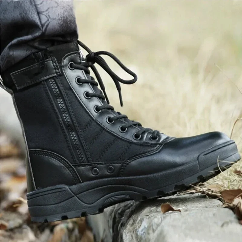 Heißer Verkauf Männer Wüste Stiefel Hohe Qualität Anti-Slip Männer Ankle Boot Unisex Outdoor Wanderschuhe Tragen-Beständig Männer arbeit Sicherheits Schuhe