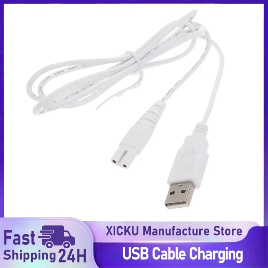 XIKCU Weiß USB-Kabel Ladeleitung Anzug HF-5 HF-9 HF-6 Munddusche Zähne Wasser Flosser Netzkabel USB-Stromkabel Image