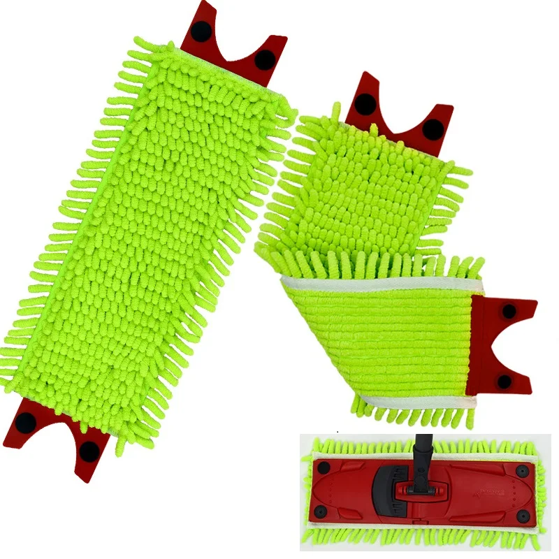 Mikrofaser-Bodenmopp-Pads für Vileda UltraMax/UltraMaT 2-in-1-Flachmopptuch, schnell trocknend, waschbar, wiederverwendbar, Ersatztuch Image