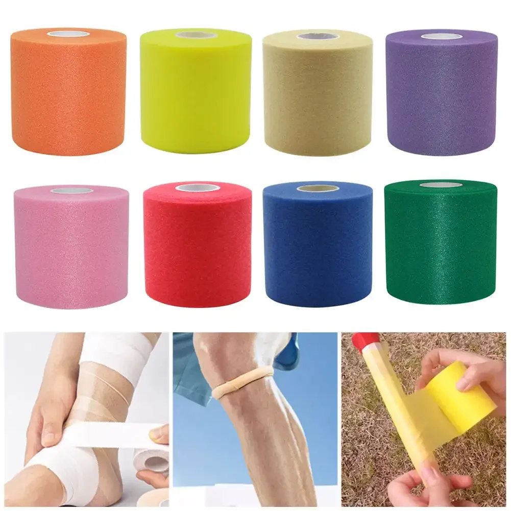 PU-Schaumverband, Ellenbogen- und Knieschützer, Filmschaum-Unterwäsche, Sport-Vorwickel für sportliches Klebeband Image