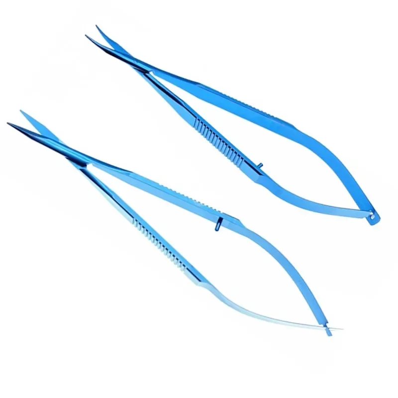 Ophthalmic Tissue Schere Westcott Tenotomy Scissor Ophthalmic Mikrochirurgie Instrument Titan Image