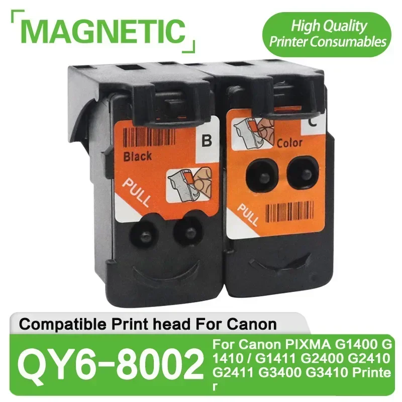 QY6-8002 QY6-8018 Druckkopf CA91 CA92 druckkopf Für Canon PIXMA G1400 G1410/ G1411 G2400 G2410 G2411 G3400 G3410 Drucker Image
