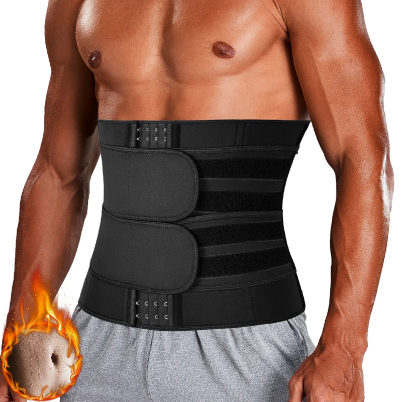 Vensslim Sauna Body Shaper Männer Taille Trainer Fitness Gürtel Abnehmen Bauch Gewichtsverlust Trimmer Korsett Schweiß Workout Fatburner Image