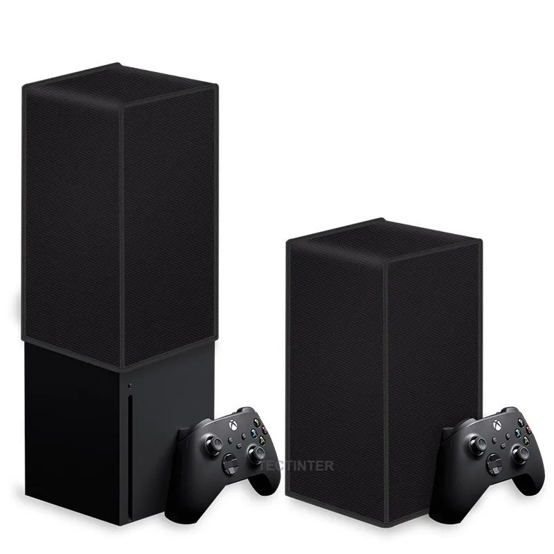 Staubdichte Hülle für die Xbox Series X-Spielekonsole, vertikale/horizontale, kratzfeste Schutzhülle für Xbox X-Zubehör