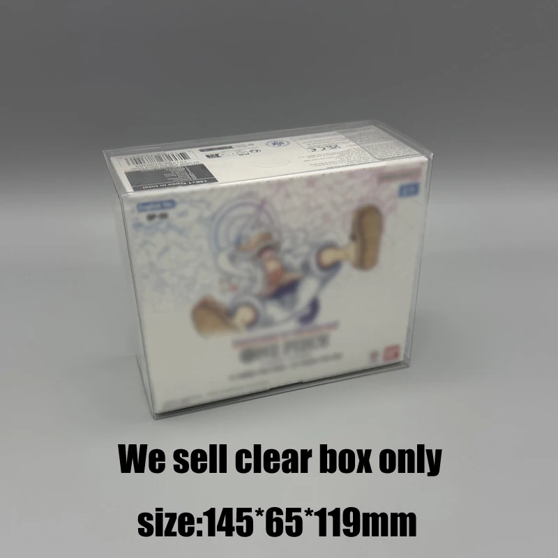 Transparenter Aufbewahrungskoffer aus PET für One Piece TCG: OP-05 Awakening of the New Era – Booster Box Displayschutzbox Image