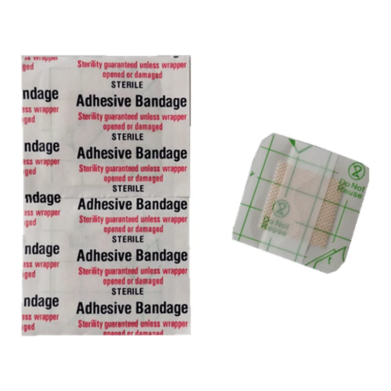 10 teile/satz transparentes Pu-Pflaster Einweg pflaster Erste-Hilfe-Streifen Klebeband Wund verband Klebeband Haut pflaster 3.8*3,8 cm Image