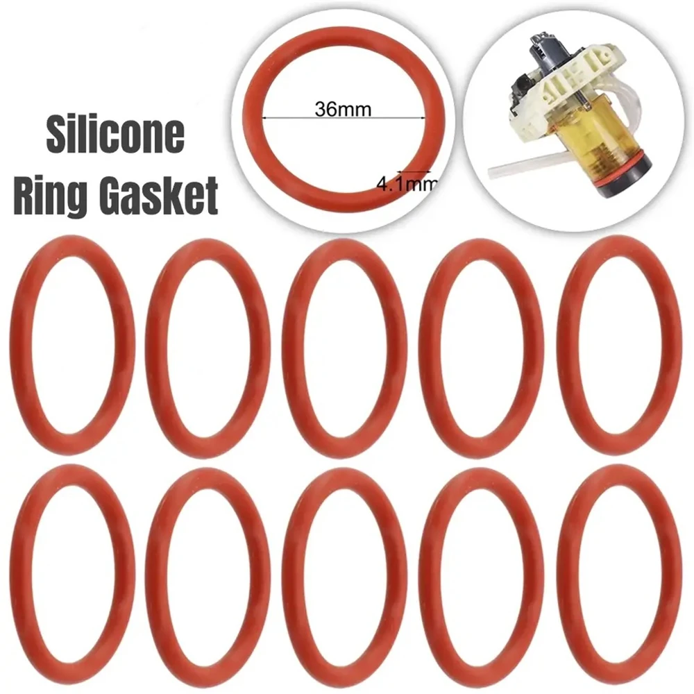 2/5/10PCS, 36mm O-ringe Food Grade Silikon Ring Dichtung Für Delonghi Kaffeemaschinen ersatz Ersatzteile Für EAM/ESAM/ECAM Image